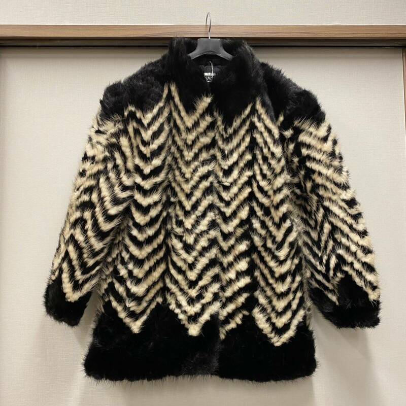 【V-53】 SAGA MINK サガミンク 毛皮 コート ジャケット 