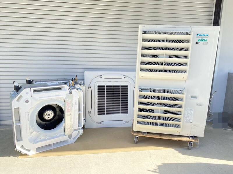 2021年製★DAIKIN★ダイキン ツイン SZRC224AD 天カセ エアコン 8馬力 4方向 業務用 店舗 S200・80・40