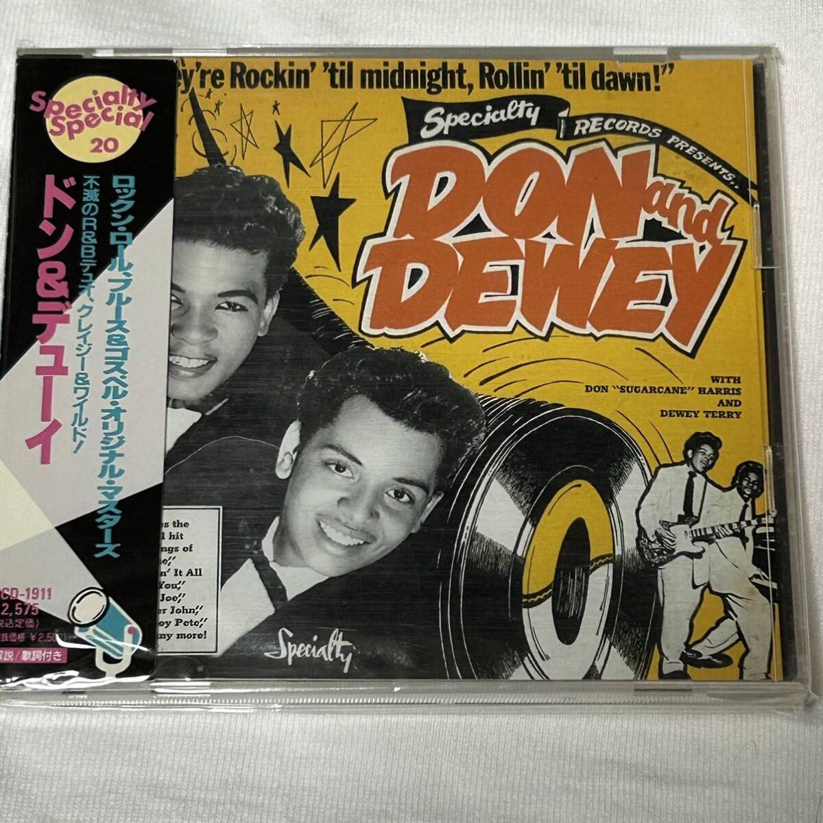 国内盤DON & DEWEY 「不滅のR&Bデュオ、クレイジー&ワイルド！ドン & デューイ 」50's Rock & Roll R&B ロッキンブルース名盤