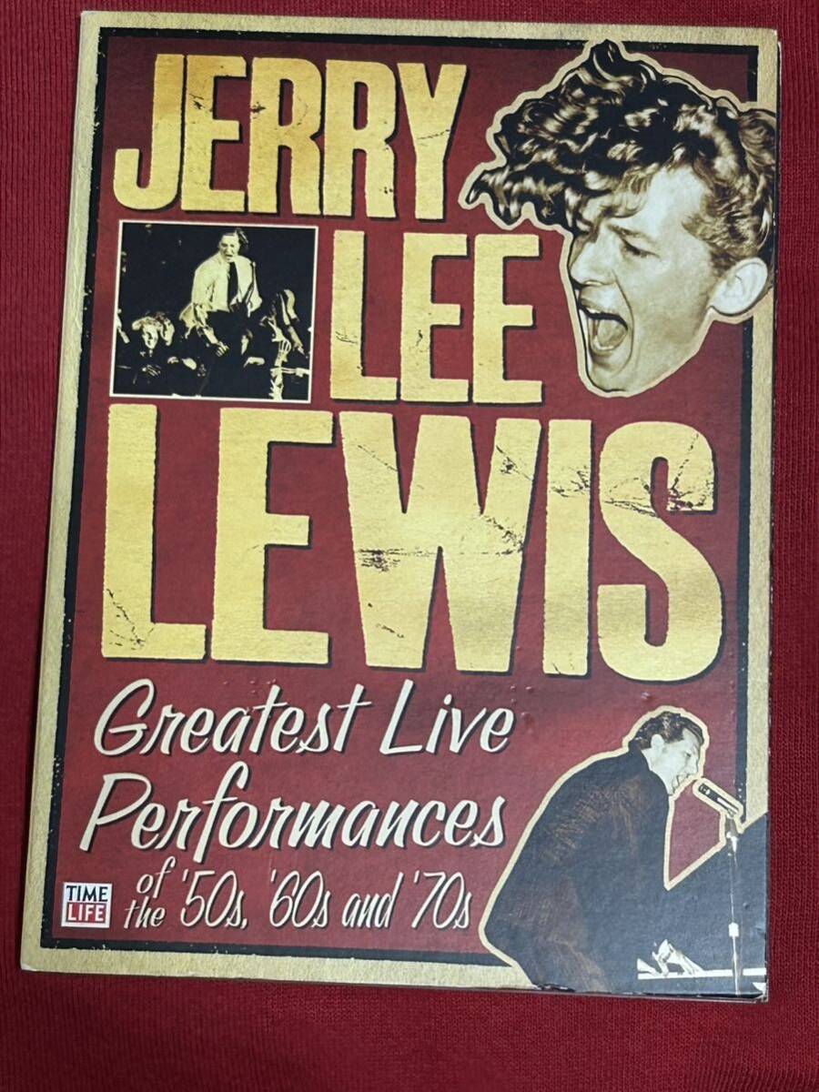JERRY LEE LEWIS「Greatest Live Performances of the '50s, '60s, '70s」ライブDVD