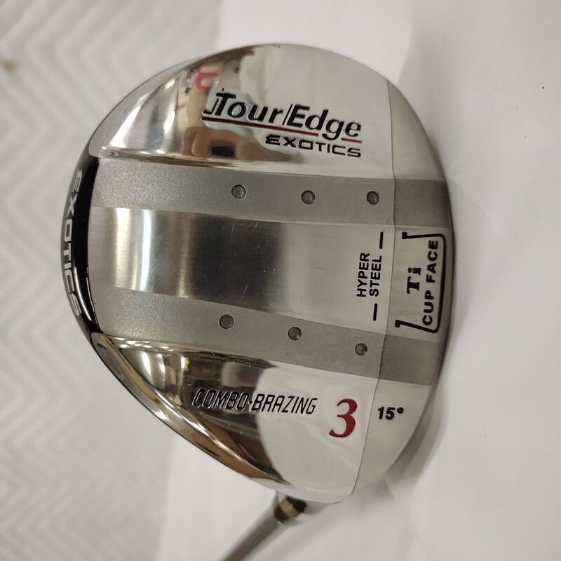53107 ツアーエッジ TourEdge EXOTICS ゴルフクラブ ドライバー Ti CUP FACE COMBO-BRAZING 3 15° 