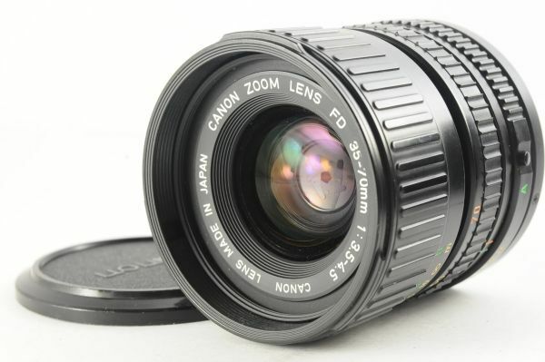 ★極上美品★CANON キャノン ZOOM LENS NEW FD 35-70mm F3.5-4.5 清潔感溢れる非常に綺麗な外観！クリアーな光学！0532