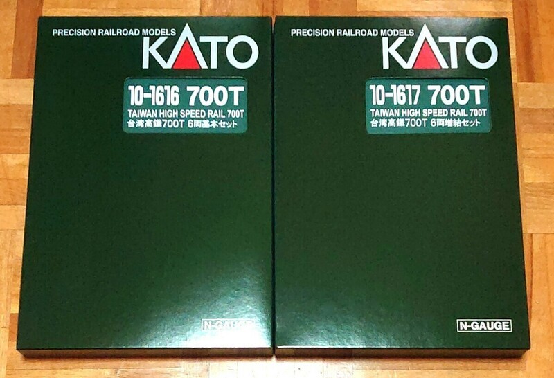 【未使用品】 KATO 10-1616 10-1617 台湾高鐵 700T 基本 増結 12両フルセット KATO 台湾新幹線　、