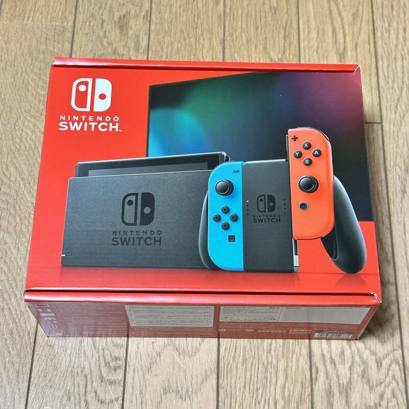 【新品未使用】Nintendo Switch 本体 任天堂 スイッチ ネオンレッド ネオンブルー Joy-Con マリオカート8 デラックス 新品セット