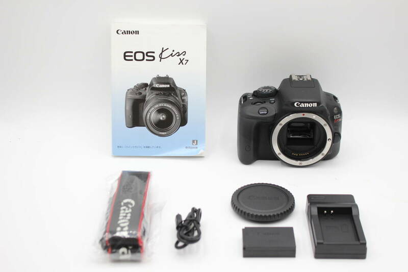 極美品◆Canon キヤノン EOS Kiss X7 ボディ◆0527