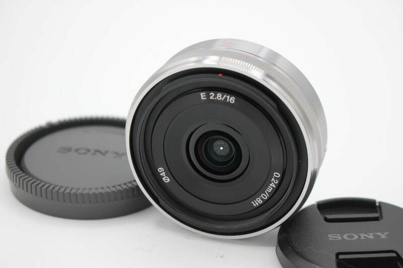 送料無料◆SONY ソニー E 16mm F2.8 SEL16F28◆0529