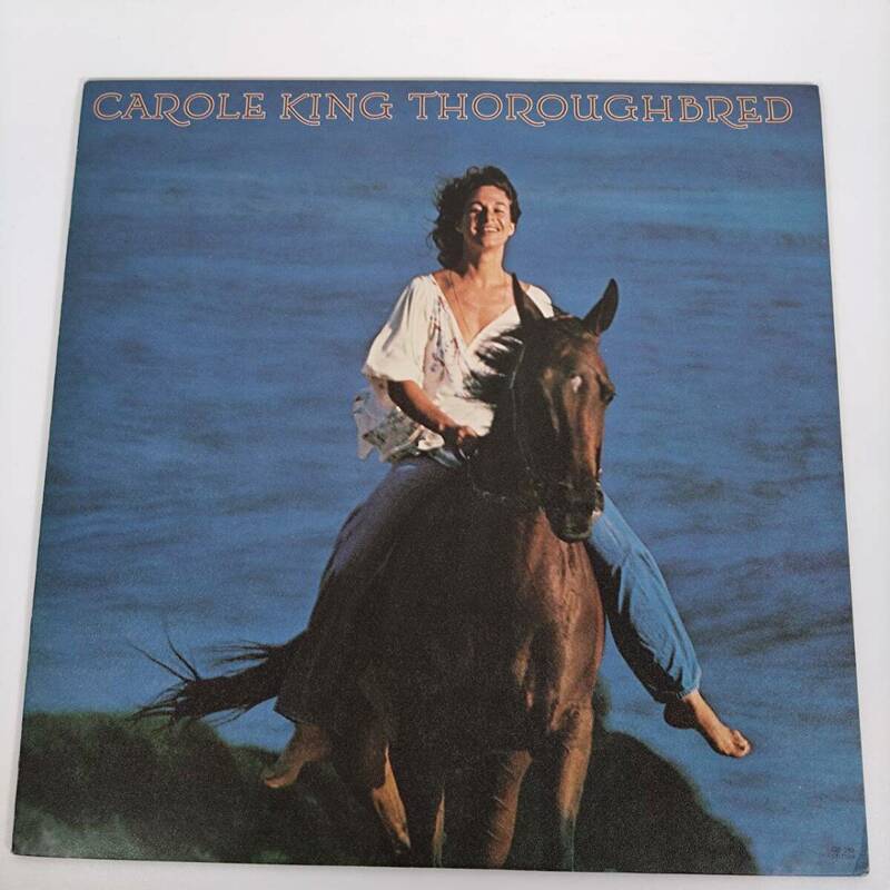 K) CAROLE KING THOROUGHBRED サラブレッド キャロル・キング レコード 洋楽 LP 音楽 動作未確認 E0308