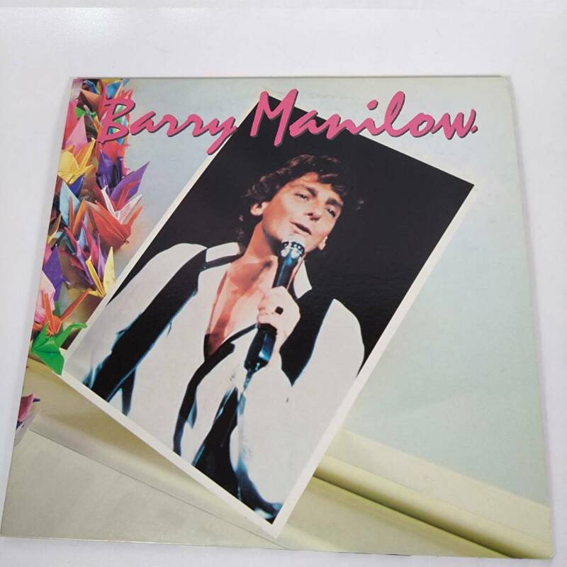 K) バリー・マニロウ BARRY MANILOW ヒア・カムズ・ザ・ナイト 愛と微笑の世界 レコード 洋楽 LP 音楽 動作未確認 KE1008