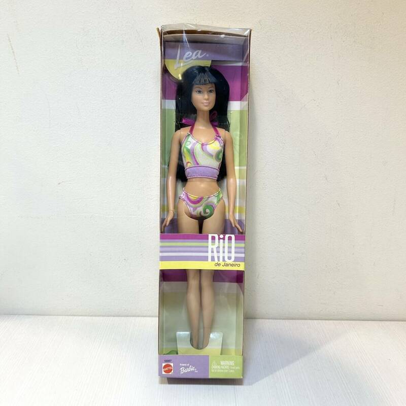 Barbie/バービー人形 RIO de Janeiro Lea リオデジャネイロ リー 黒髪 MATTEL/マテル 56887 ビキニ リボン 着せ替え人形 バービー AE2202