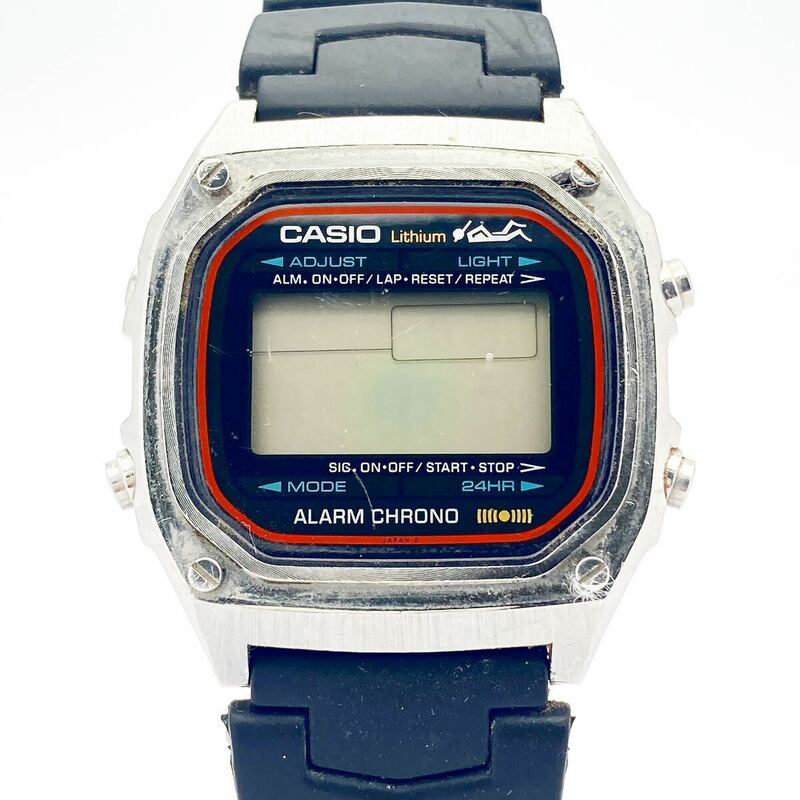 CASIO カシオ アラームクロノ DW-1000 デジタル クォーツ 腕時計 メンズ alp古0423