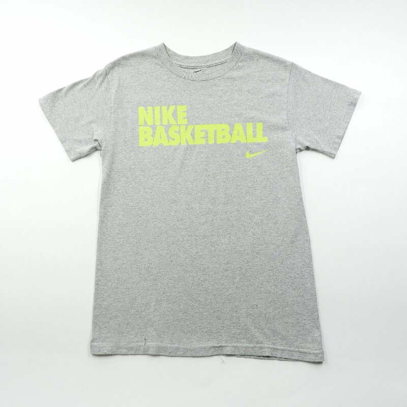 NIKE ナイキ 半袖Tシャツ グレー Size S #19102 送料360円 アメカジ バスケットボール Tee スポーツウエア