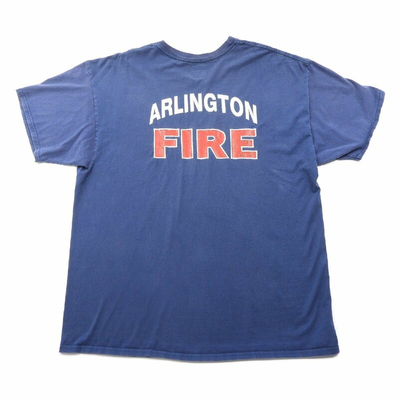ARLINGTON FIRE RESCUE 半袖Tシャツ Size 2XL #19104 送料360円 アメカジ カジュアル 消防 Tee 古着