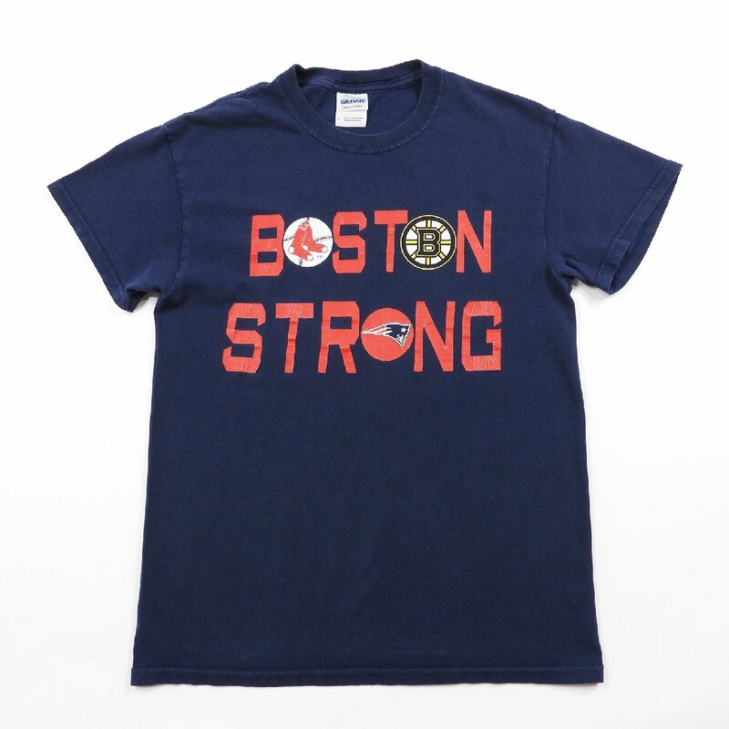ボストン レッドソックス プリント Tシャツ size S #19329 送料360円 アメカジ トップス 半袖 ベースボール メジャーリーグ