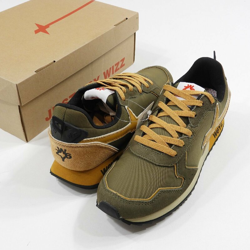 未使用 W6YZ ウィズ JET-M ジェットエム スニーカー size 41 #19431 ローカット イタリア 個性派