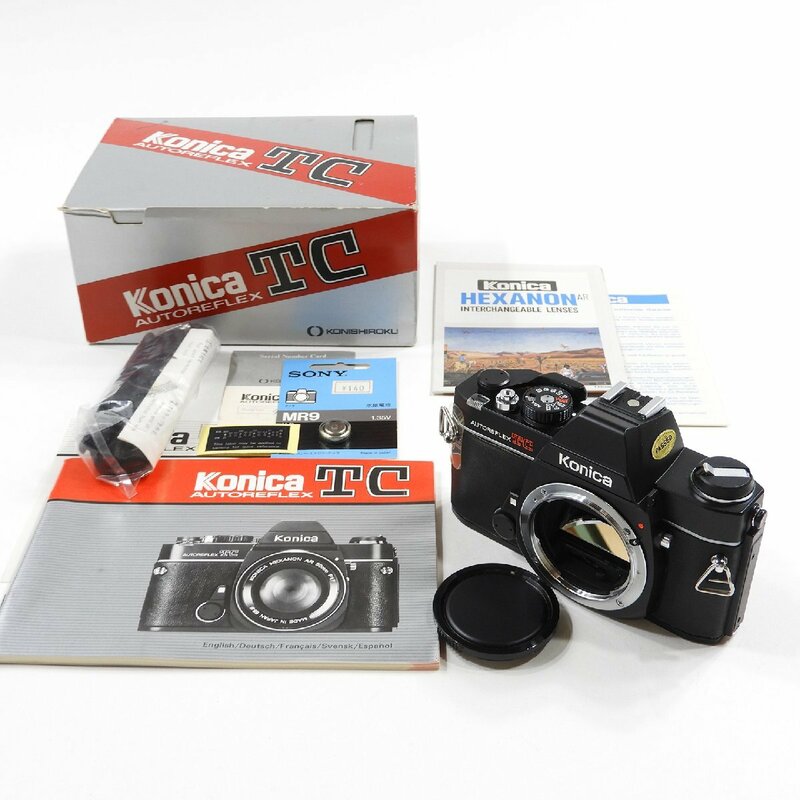 未使用 Konica コニカ AUTOREX TC フィルムカメラ ジャンク #19614 レトロ 趣味 コレクション ボディ 本体