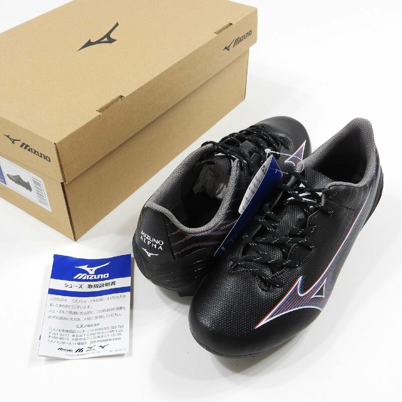 未使用 箱付 ミズノ P1GB-236501 MIZUNO α SELECT Jr アルファセレクト ジュニア Size 24 #19706 少年 子供 サッカースパイク シューズ