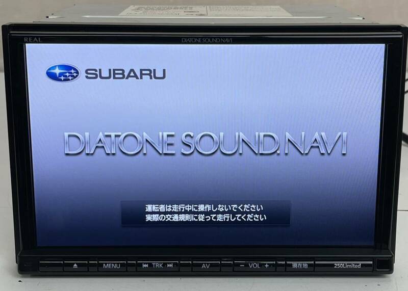 送料無料 スバル純正 OP DIATONE ダイアトーン サウンドナビ 8インチ NR-MZ250-FJ 250Limited 2016年Bluetooth/DVD/Bluetooth/USB/iPod