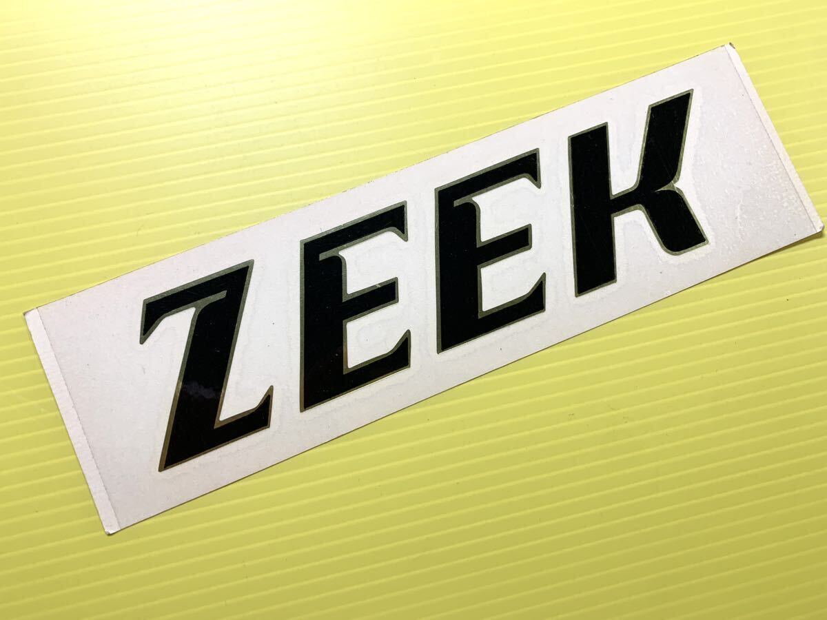 非売品 ZEEK ステッカー　当時物　フェアレディZ スープラ