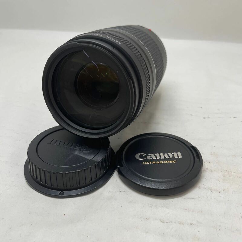 現状品/返品不可　レンズ Canon ZOOM LENS EF 75-300mm F4-5.6 Ⅲ USM ベタ付きあり　#i52900 j11