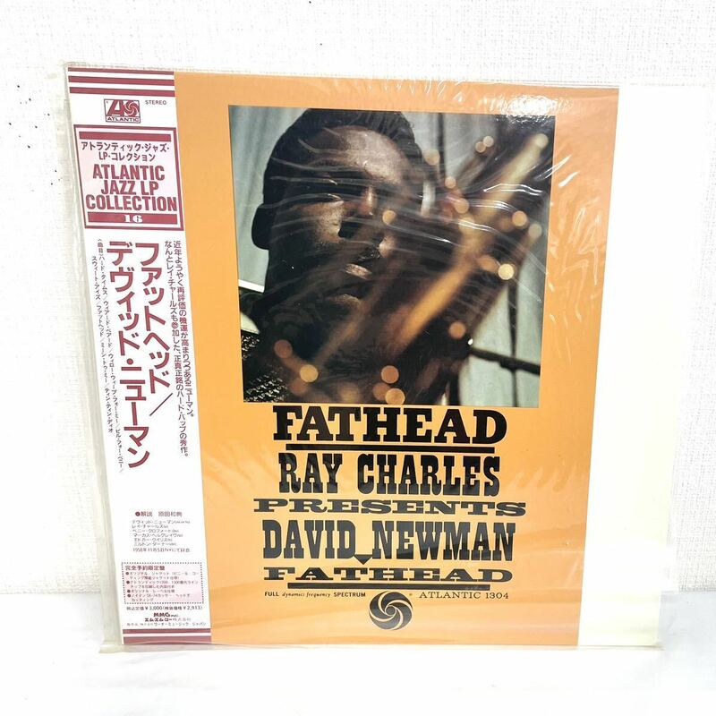 F05213 レコード アトランティック・ジャズ・LP・コレクション ファットヘッド/デヴィッド・ニューマン AMJY-1304