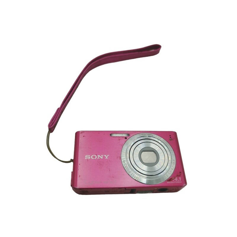 H05021 デジタルカメラ コンパクトデジタルカメラ デジカメ ピンク ソニー SONY DSC-W610 カメラ ジャンク品