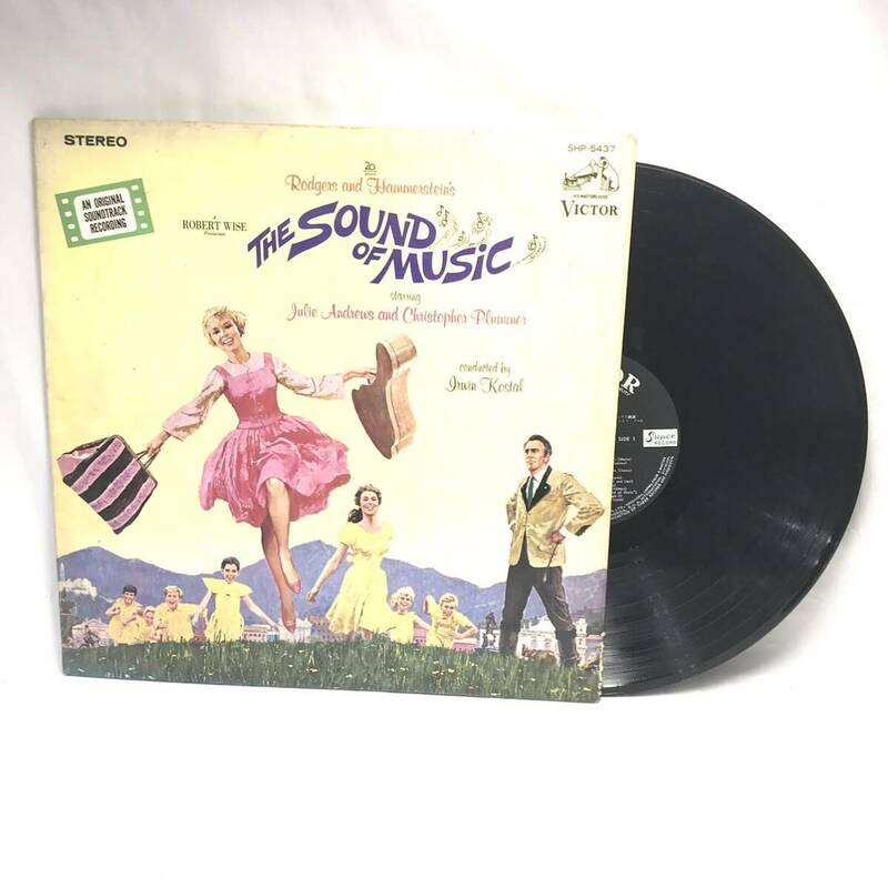 F05083 レコード THE SOUND of MUSiC サウンド オブ ミュージック VICTOR 主演:ジュリー・アンドリュース ロバート・ワイズ作品