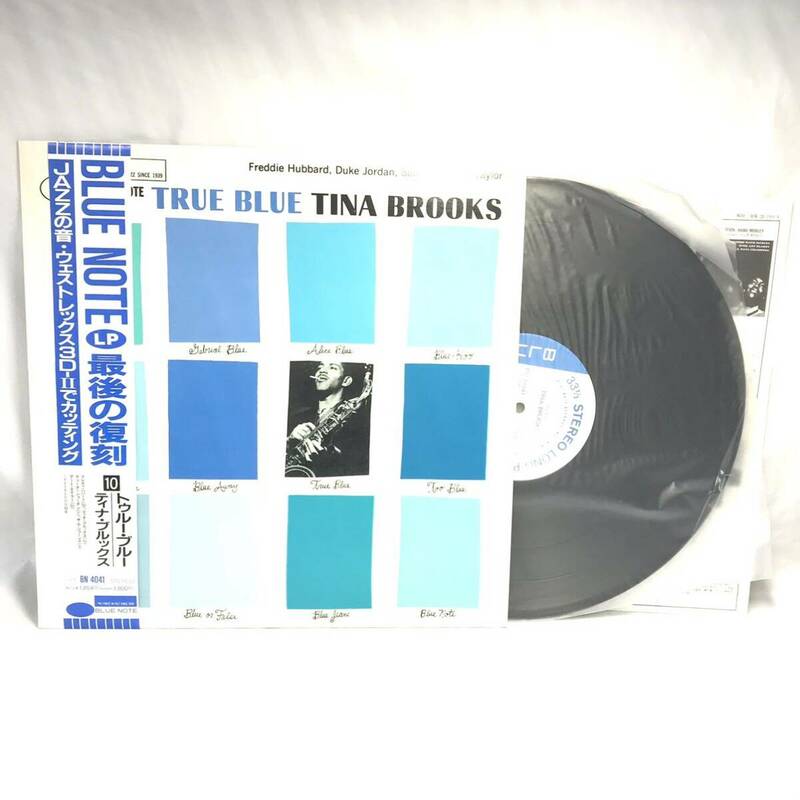 F05151 レコード ジャズ BLUE NOTE LP 最後の復刻 トゥルー・ブルー ティナ・ブルックス 東芝EMI株式会社 BN4041 TRUE BLUE TINA BROOKS