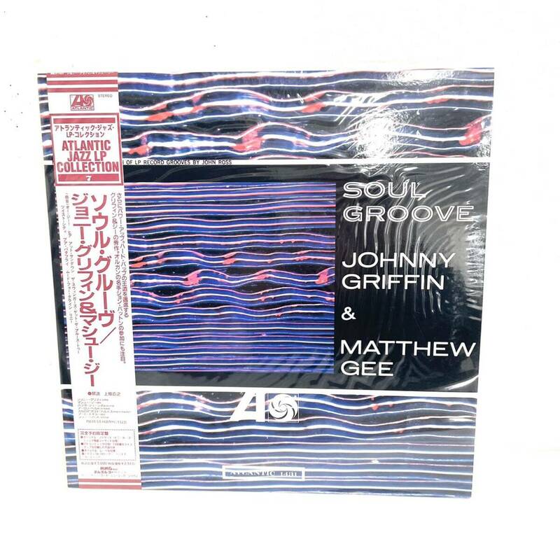 F05221 レコード アトランティック・ジャズ・LP・コレクション ソウル・グルーヴ/ジョニー・グリフィン&マシュー・ジー AMJY-1431
