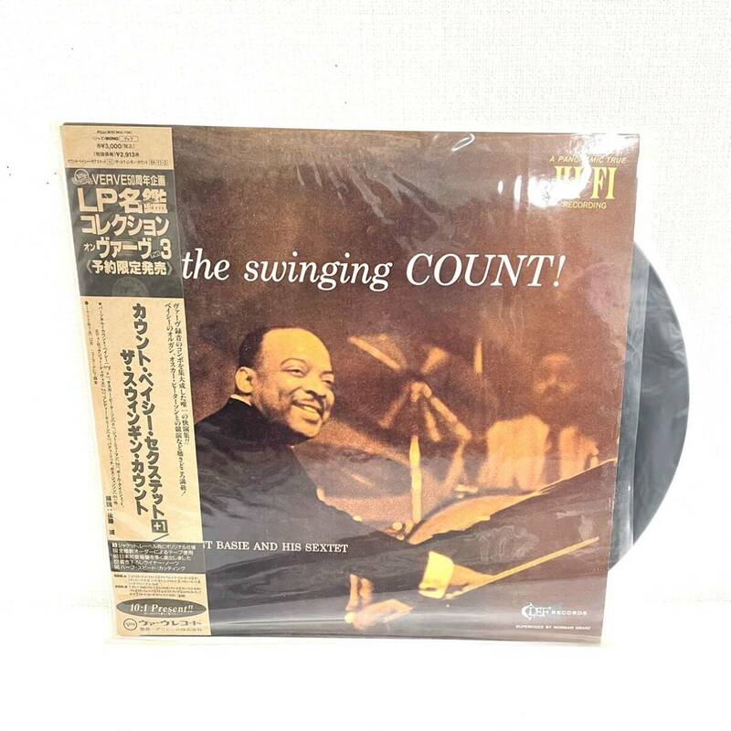 F05256 レコード 予約限定発売 LP名盤コレクション・オン・ヴァーヴPart3 カウント・ベイシー・セクステット+1/ザ・スウィンギン・カウント