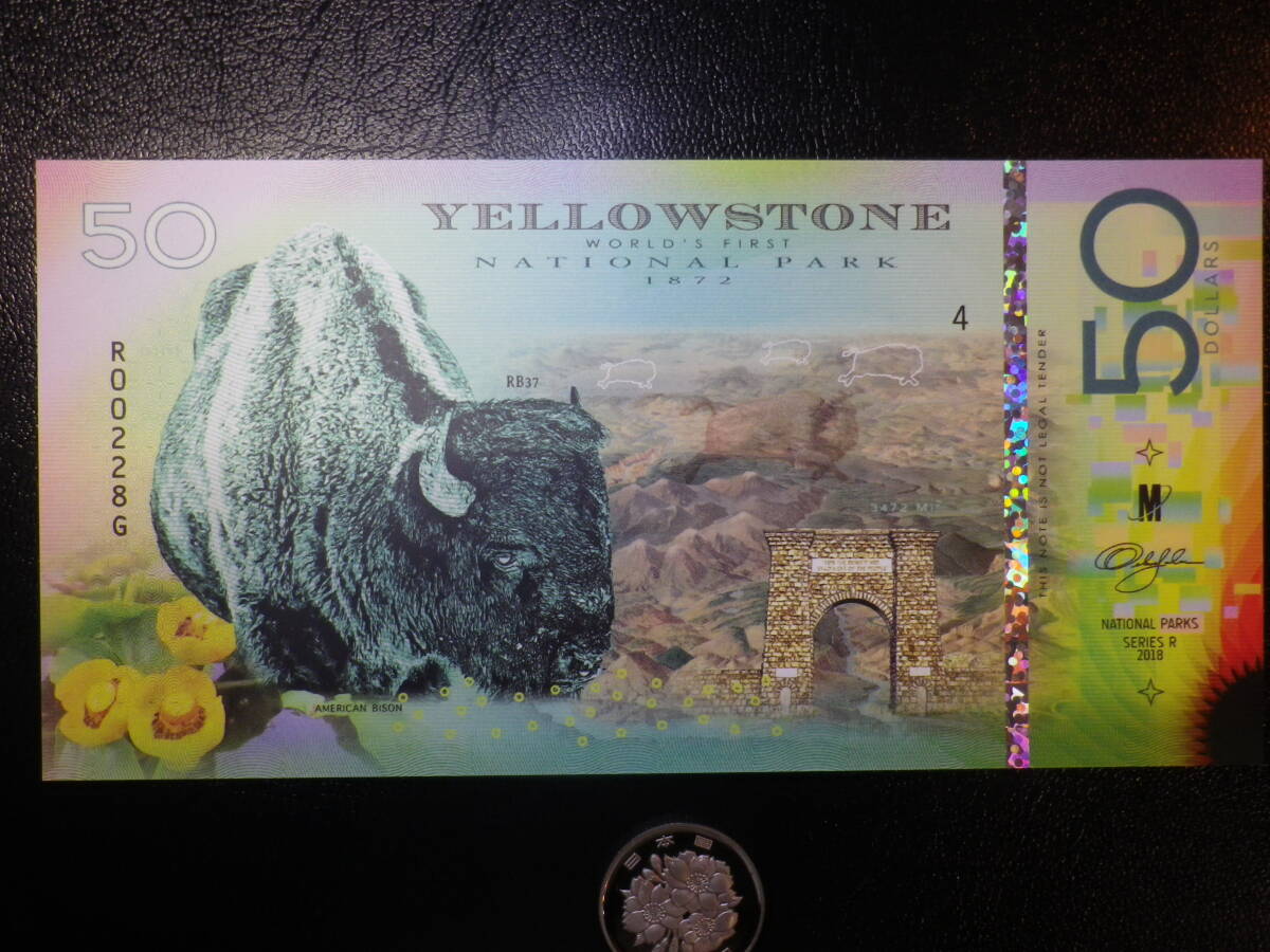 USA / イエローストン国立公園 50Dollars National Park シリーズ / ファンタジー