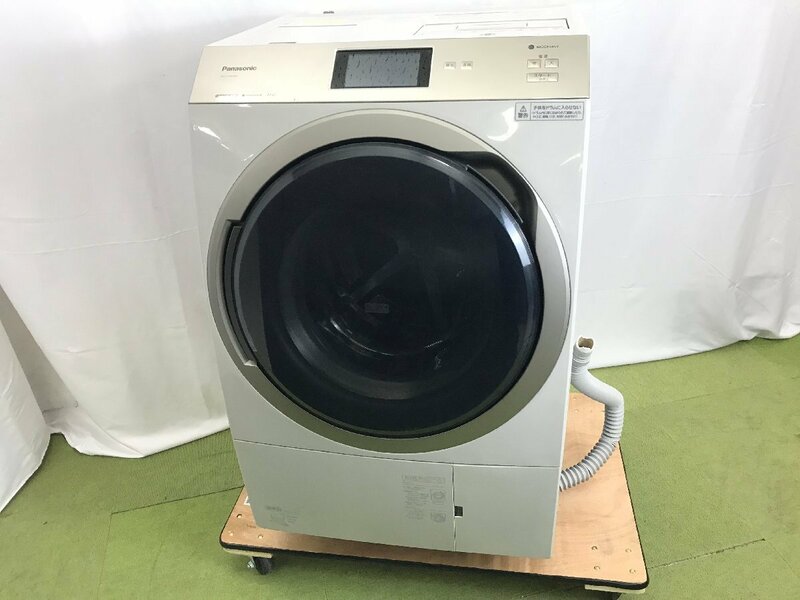 美品 パナソニック Panasonic ドラム式洗濯乾燥機 NA-VX900BL 左開き 2020年製 洗濯11kg 乾燥6kg ナノイーX 自動投入 TD05042I