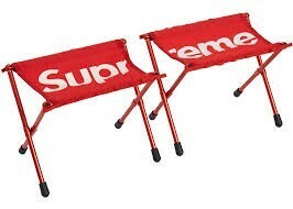 supreme helinox tactical field stool red赤 