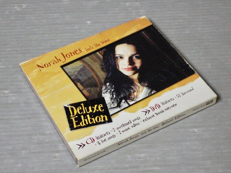 【CD＋DVD】Norah Jones ノラ・ジョーンズ feels like home Deluxe Edition/デラックス・エディション◆ケース入・国内盤◆EMI