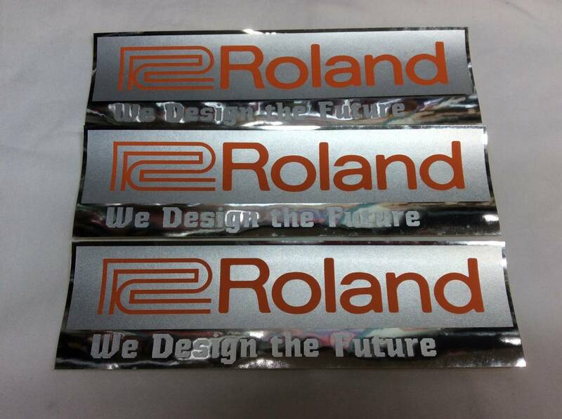 ローランド　Roland ステッカー　3枚セット