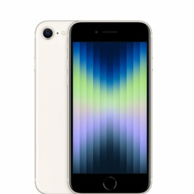 Apple iPhone SE 第3世代 docomo版 64GB MMYC3J/A スターライト ネットワーク利用制限〇 2022年 未開封品 未使用品
