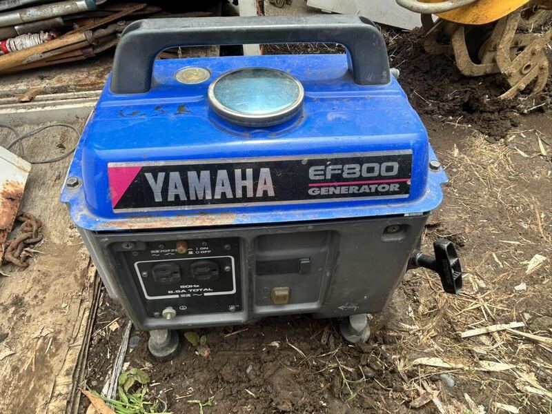 ★ ヤマハ ポータブル発電機YAMAHA EF800 動作確認済み