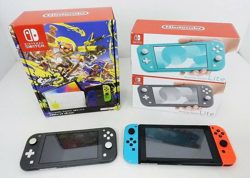 Nintendo Switch 有機EL/lite/初期型 まとめ売り 5台 動作確認済 ジャンク
