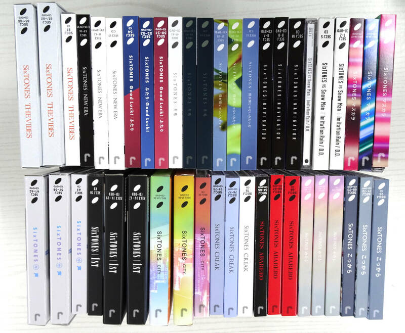 SixTONES CD シングル1st～11th アルバム1st～4th 初回限定盤・通常盤など まとめ売り