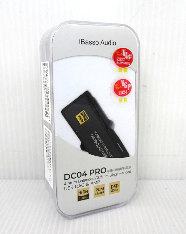 iBasso アイバッソ Audio DC04PROUSB DAC & AMP ポータブルヘッドホンアンプ ハイレゾ対応