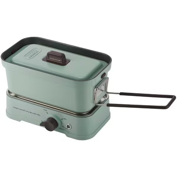 【新品・保証付き】Toffy メスティン ペールアクア K-MS1-PA ラドンナ 飯ごう 調理器具 ホットメスティン 飯盒 キャンプ用品
