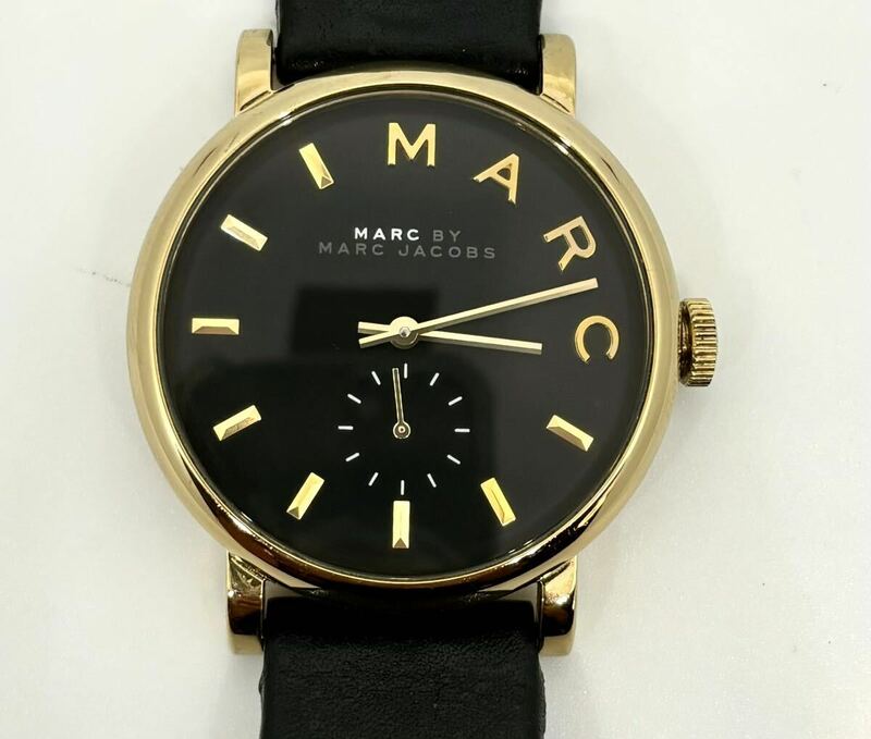 マークバイマークジェイコブス 腕時計 電池交換済み ベイカー スモセコ MBM1269 MARC JACOBS