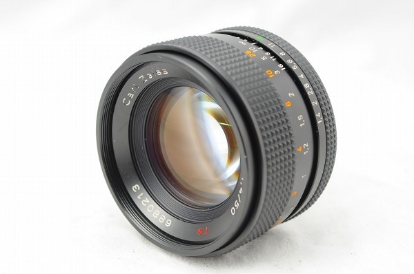 コンタックス Carl Zeiss 50mm F1.4 MMJ Contax Planar レンズ/#2739