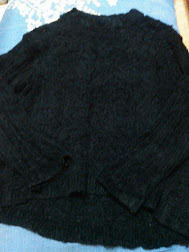 PINION Lサイズ　黒長袖セーター