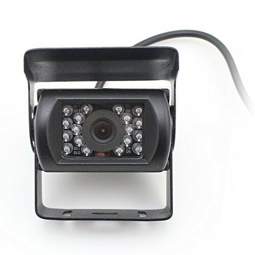 24V車対応バックカメラ CMOS 防水 防塵 暗視LED搭載 ガイドライン表示なしトラック/重機対応 BK500
