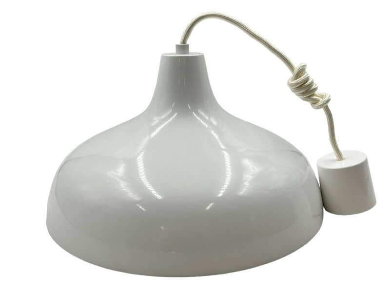美品 IDEE イデー KULU LAMP White クル ランプ ホワイト 白熱電灯器具 ボール電球 21年製 インテリア 照明 ペンダントライト 本体 お洒落