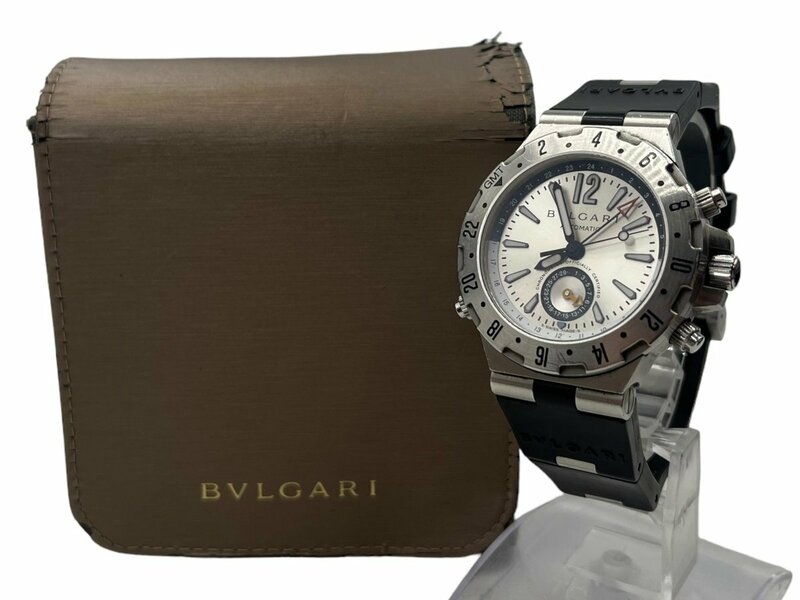 BVLGARI ブルガリ Diagono professional ディアゴノ プロフェッショナル GMT 40 S 腕時計 自動巻 メンズ クロノグラフ ブランド 本体