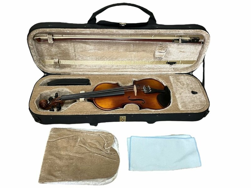 Allan Drexcell バイオリン ヴァイオリン 弦楽器 4/4サイズ 本体 練習 音楽 ケース付き アランドレクセル オーケストラ 高品質