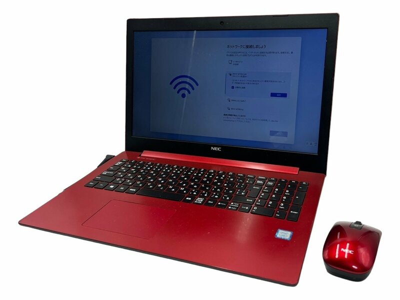 ■【中古】NEC Lavie note standard PC NS700MAR Corei7-8550U 1.80GHz メモリ8GB Windows11Home SSD 1TB カームレッド 15.6型 店頭引取可