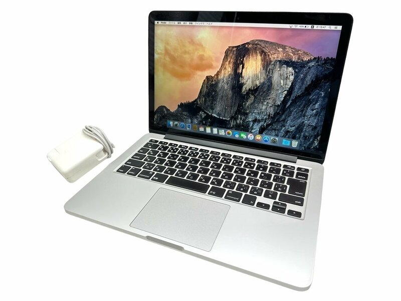 apple アップル MacBook Pro Retina 13-inch Early 2015 ノートパソコン PC A1502 シルバー Core i7 8GB 256GB マックブックプロ 本体