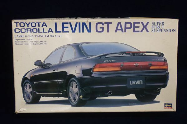 ▼プラモデル114 未組立 Hasegawa トヨタカローラ レビン GT APEX 1/24スケール▼ハセガワ/TOYOTA/LEVIN